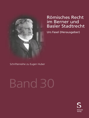 cover image of Römisches Recht im Berner und Basler Stadtrecht